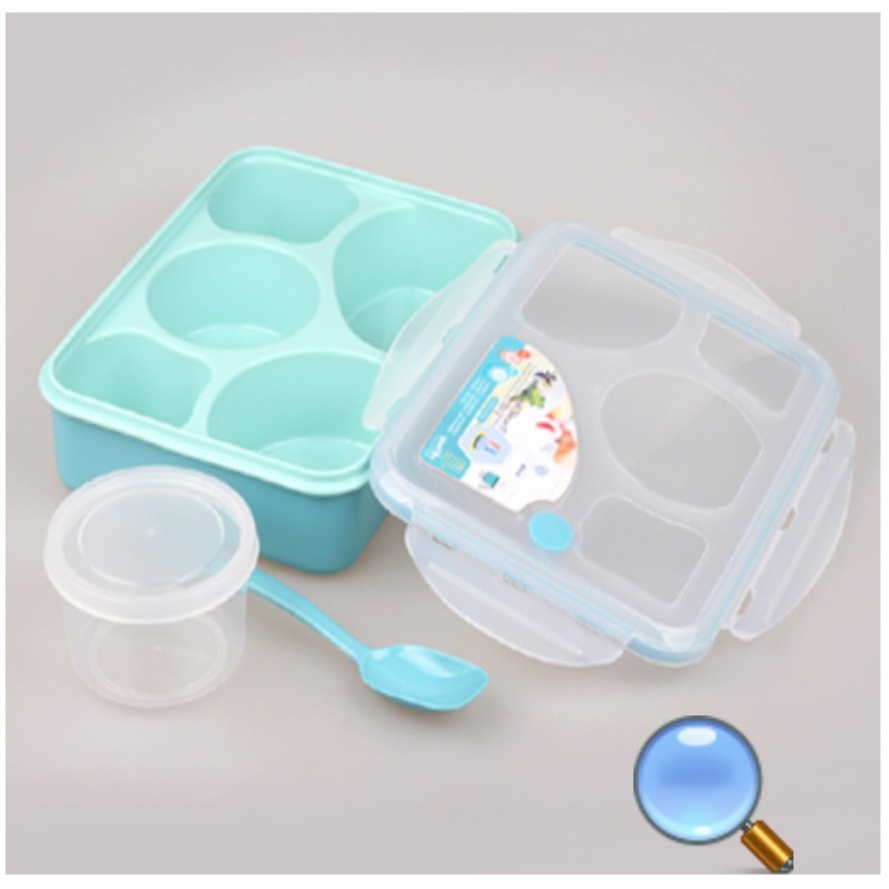 ITEM 393 LUNCH BOX YOOYEE Kotak Makan Sup 5 Sekat Bento