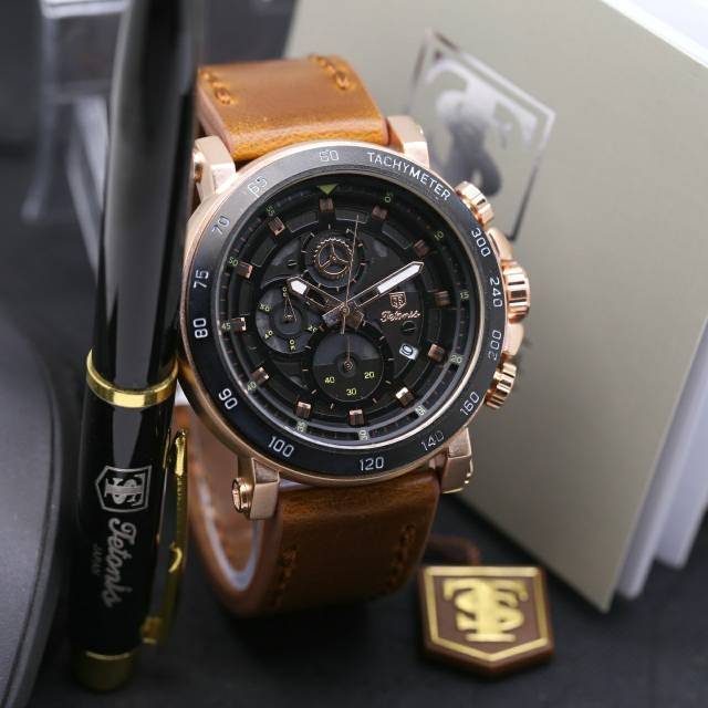 Jam Tangan Pria Tetonis Paket Limited