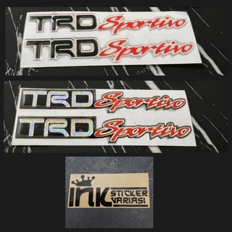 EMBLEM TRD SPORTIVO TIMBUL 3D
