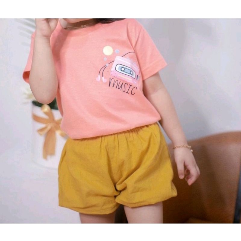 Nara bloomers pants earth tone series celana pendek balon