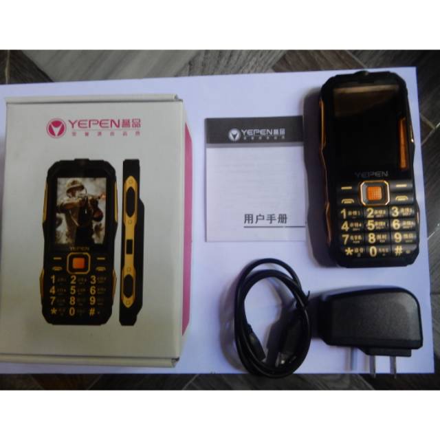 YEPEN KUH T6 HP Multifungsi TV Analog + Powerbank 13800mAh Second