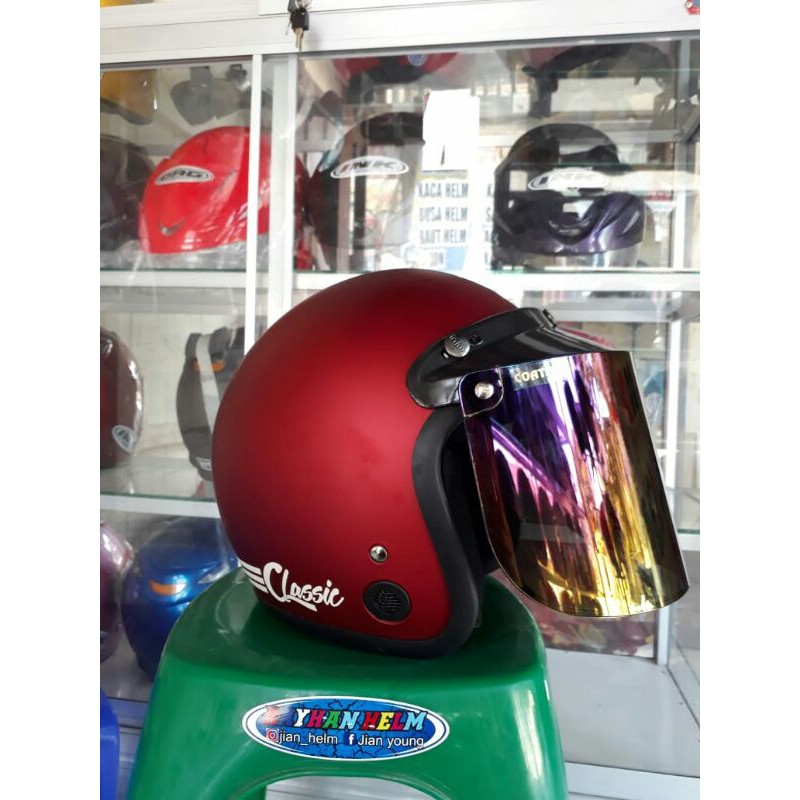 HELM RETRO bogo POLOS klasik