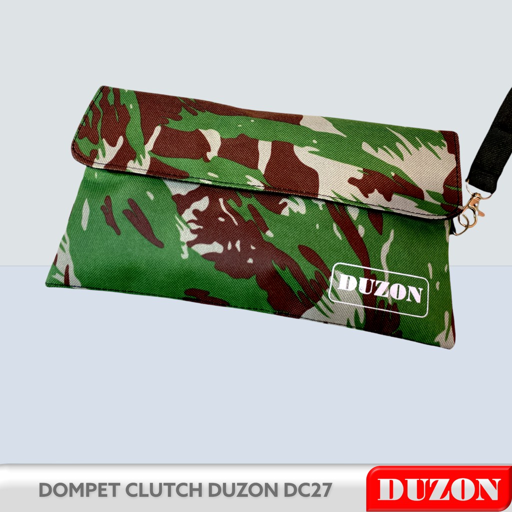 DOMPET CLUTCH DUZON DC27 HANDBAG TANGAN PRIA WANITA TAS KOSMETIK BAGUS