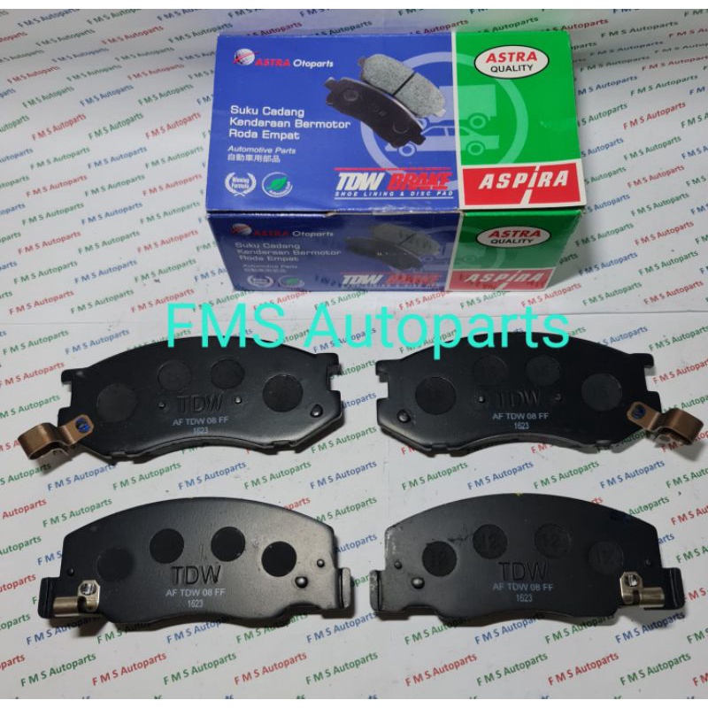TDW Kampas rem depan Toyota kijang kapsul efi
