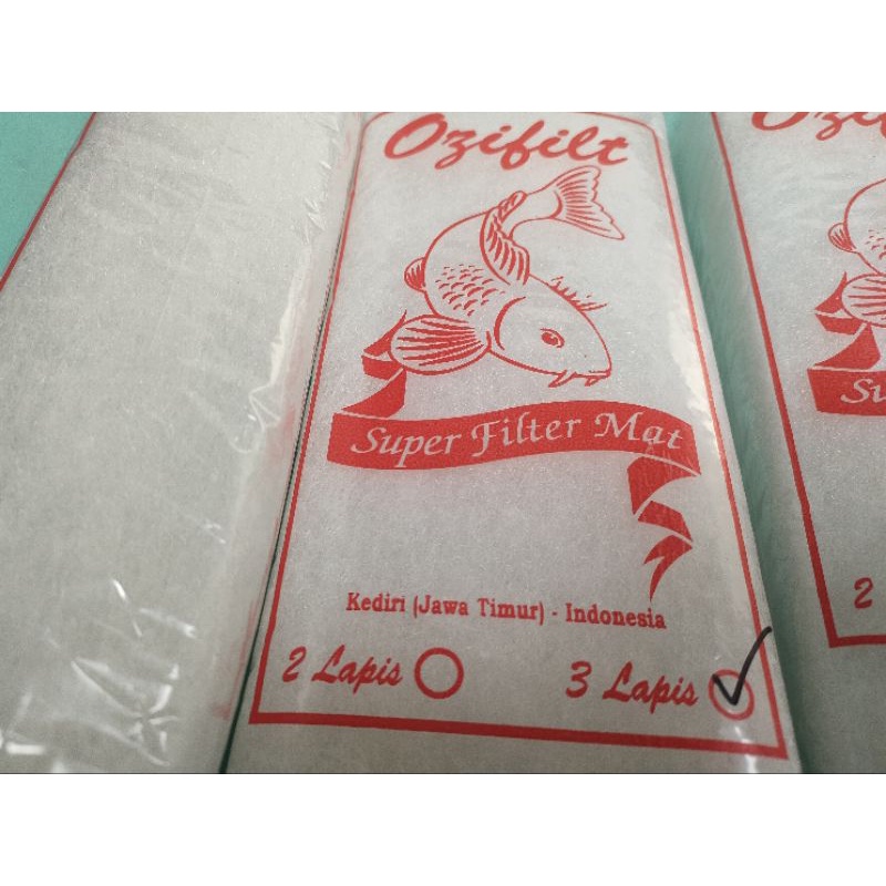 (BEST PRODUCT)Filter Aquarium/Penyaring air Aquarium/Kapas Filter Aquarium/Kapas Aquascape/Kapas Filter Kolam