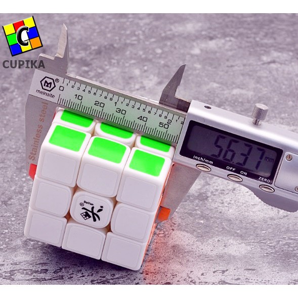 Rubik 3x3 Dayan Tengyun M Magnetic stickerless Mainan Anak