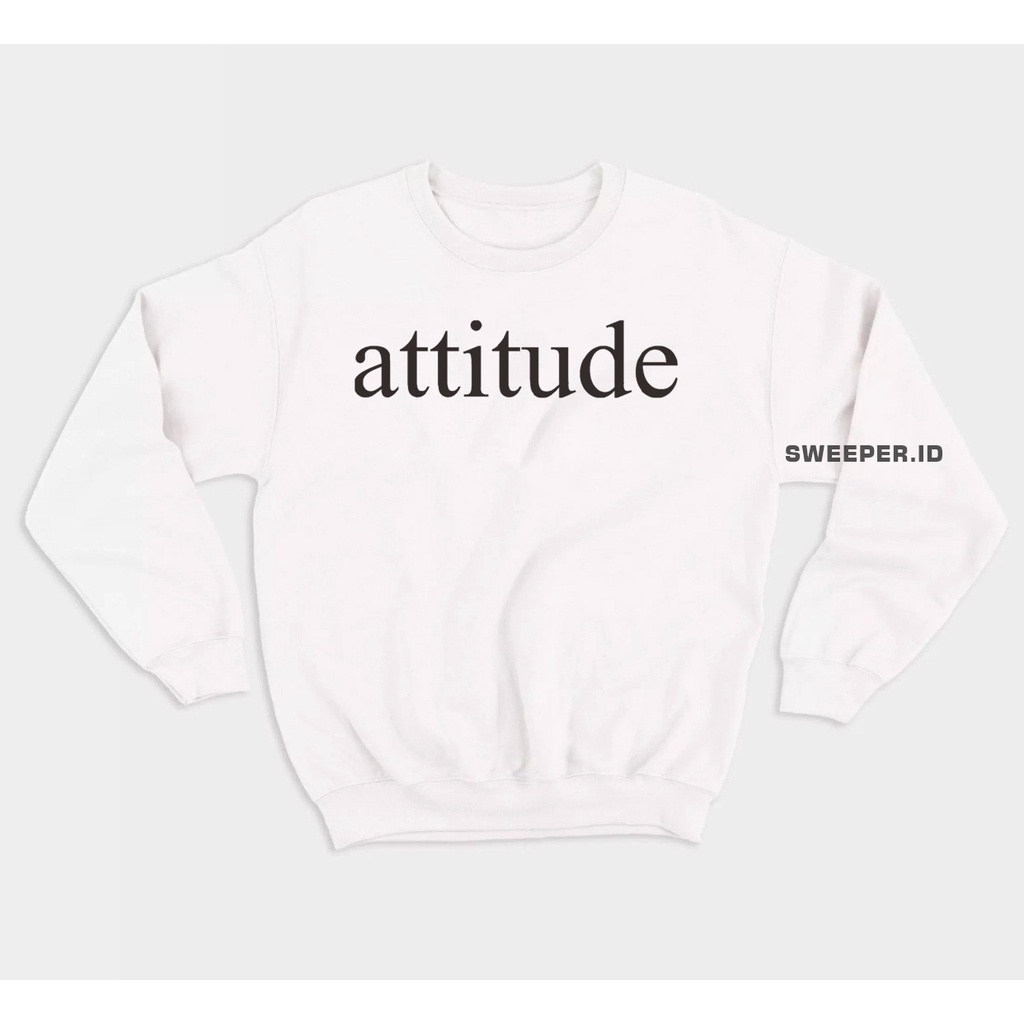 BASIC SWEATER OBLONG ATTITUDE BAHAN FLEECE