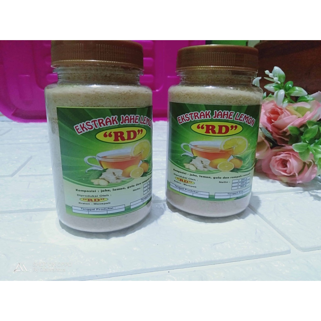 

serbuk jahe lemon