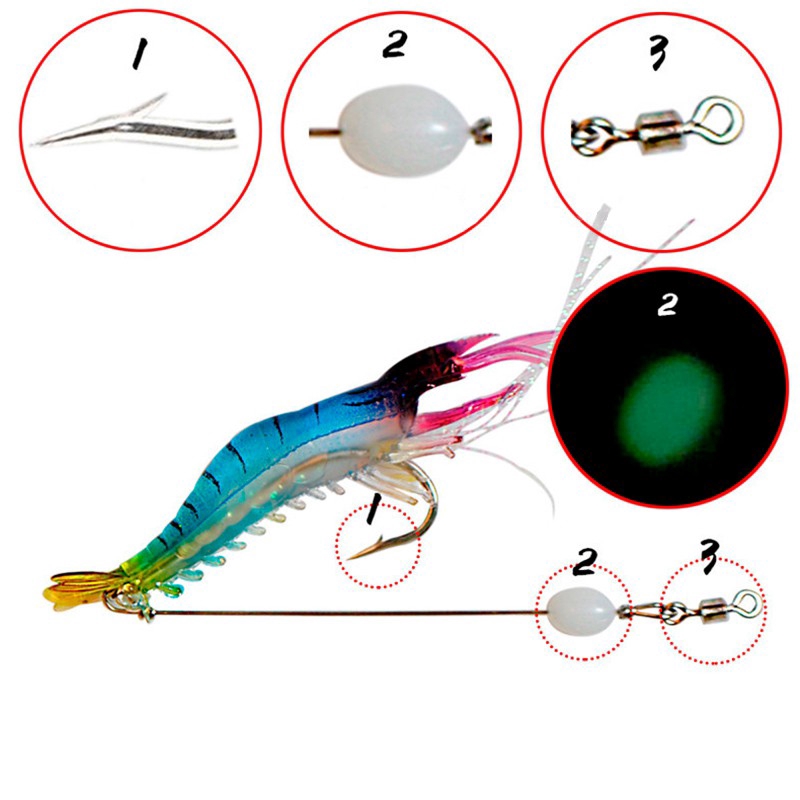 Alat Pancing Murah Mata Kail Udang Soft Plastic Shrimp Lure Alat Pancing Umpan Pancing Umpan Pancing Udang Shrimp Umpan Mancing 5pcs/lot 9.5cm 6.5g Umpan Pancing Buatan relix nusantara Umpan Mancing Umpan Ikan Luminous Kail Pancing Umpan Udang