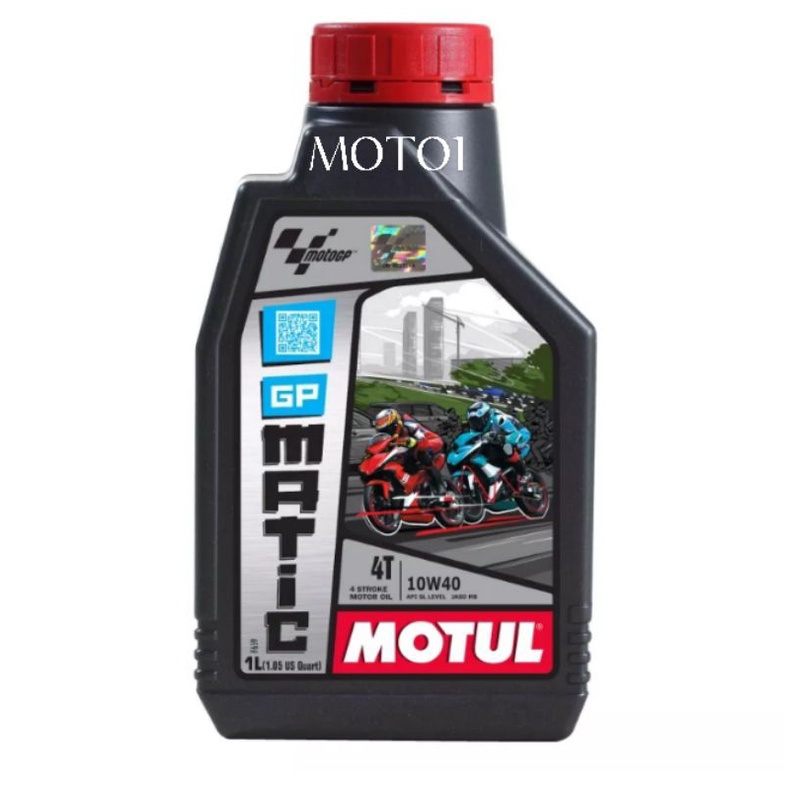 (Free Stiker) OLI MOTUL - MOTO GP MATIC - SAE 10W40 - 1L