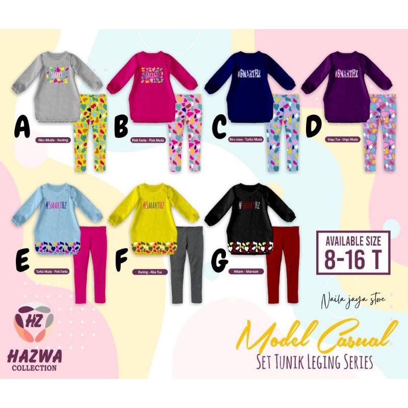 setelan legging casual by hazwa collection