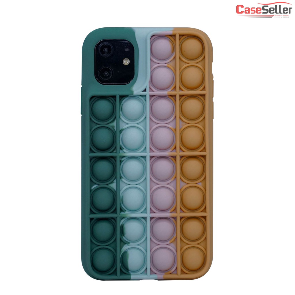 CaseSeller  - Soft Case Apple iPhone 7G+/8G+ | 9G/XR | 9G+/XS Max | X/XS  Relieves Stress Pop it