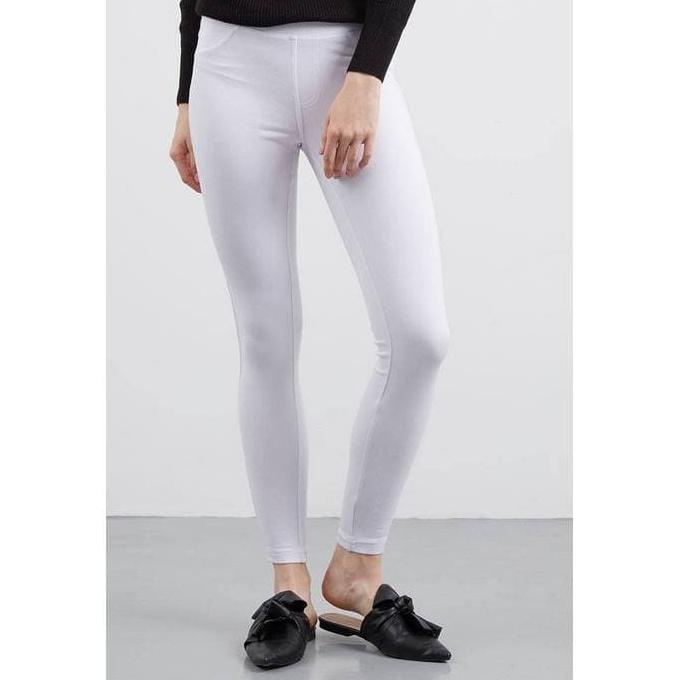 POINT ONE - WHITE Premium jegging