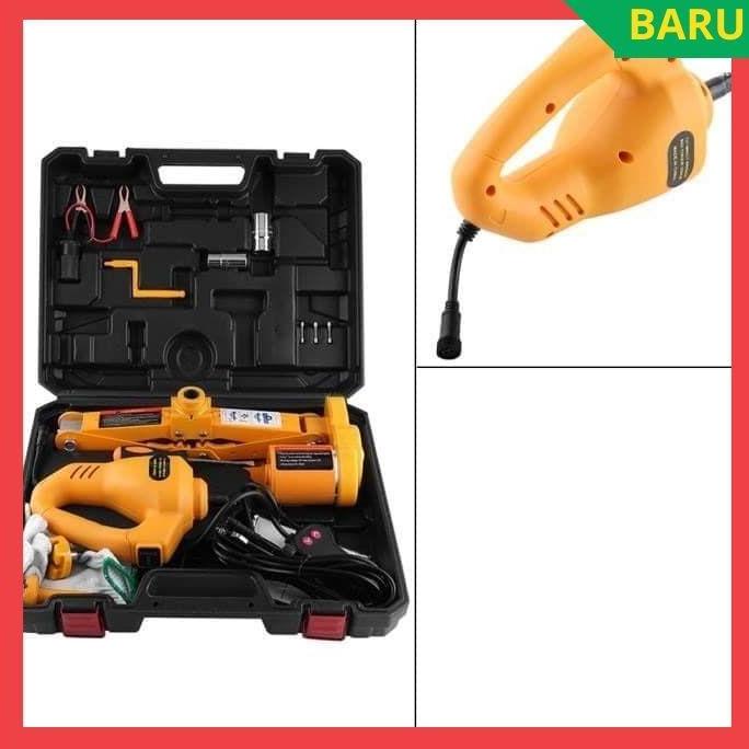 Dongkrak Elektrik / Electric Car Jack 2Ton Set Pembuka Baut