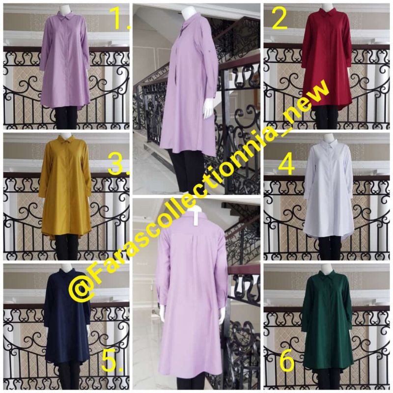 kemeja Tunik katun ima tuyobo ori by edness kayla