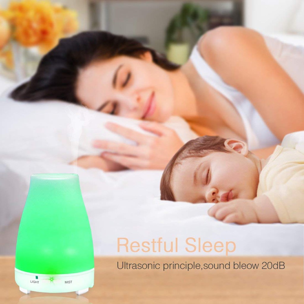 Essential Aroma Diffuser Ultrasonic 7 LED Color with REMOTE 200ML