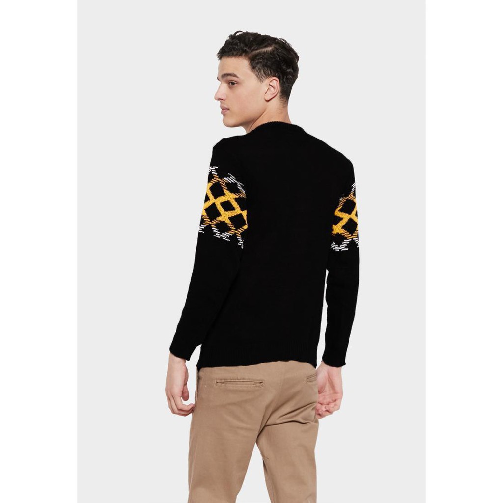 DAMSSHOP - SWEATER RAJUT PRIA NEST TRIBAL PREMIUM QUALITY