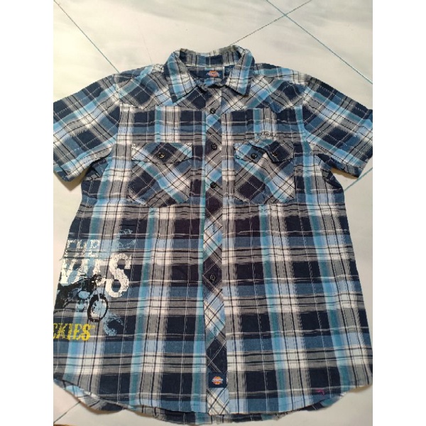 preloved kemeja anak DICKIES 9-11 thn