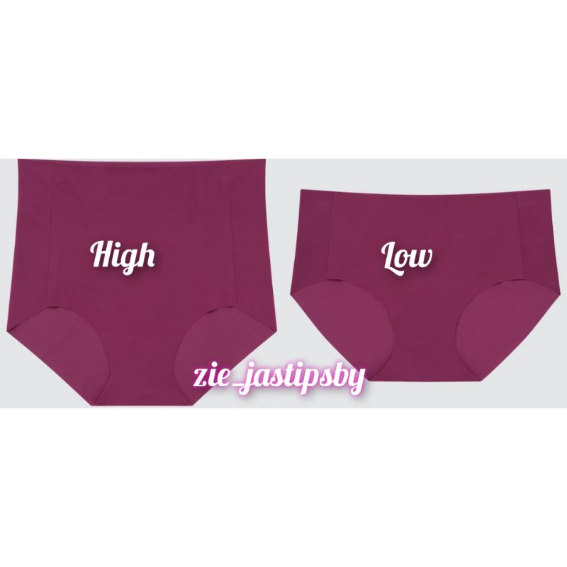 UNIQLO CELANA DALAM PINGGANG RENDAH PINGGANG TINGGI  CEWEK