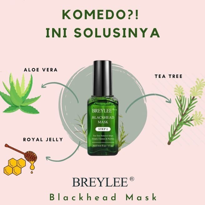 BREYLEE BLACKHEAD MASKER KOMEDO/BREYLEE PORE REFINING SERUM