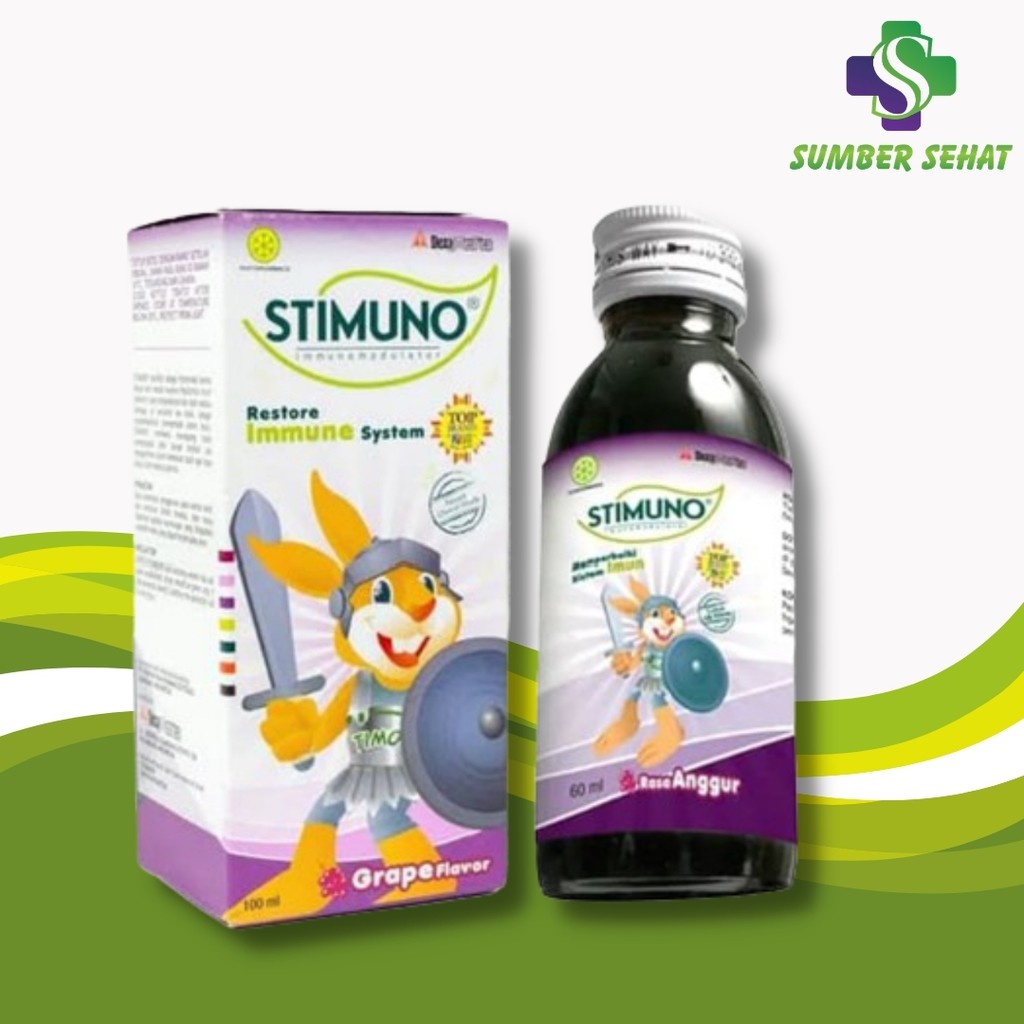 STIMUNO SIRUP GRAPE  100 ML