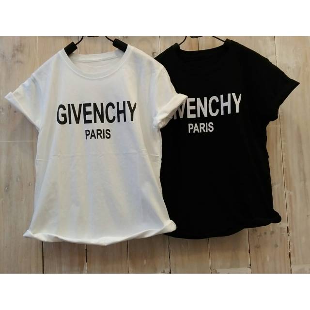 9063 All size Kaos givenchy cewek T-shirt Oblong Atasan wanita Tumblr Tee 100% Cotton