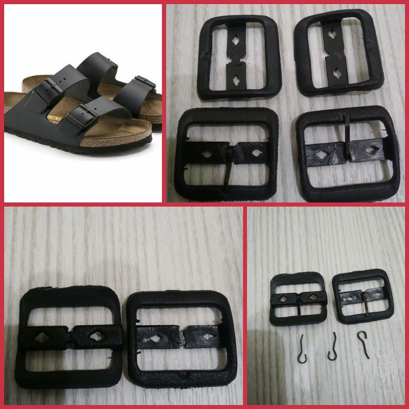 GASPER PENGAIT SANDAL SEPATU DAN TAS set Keling pipih
