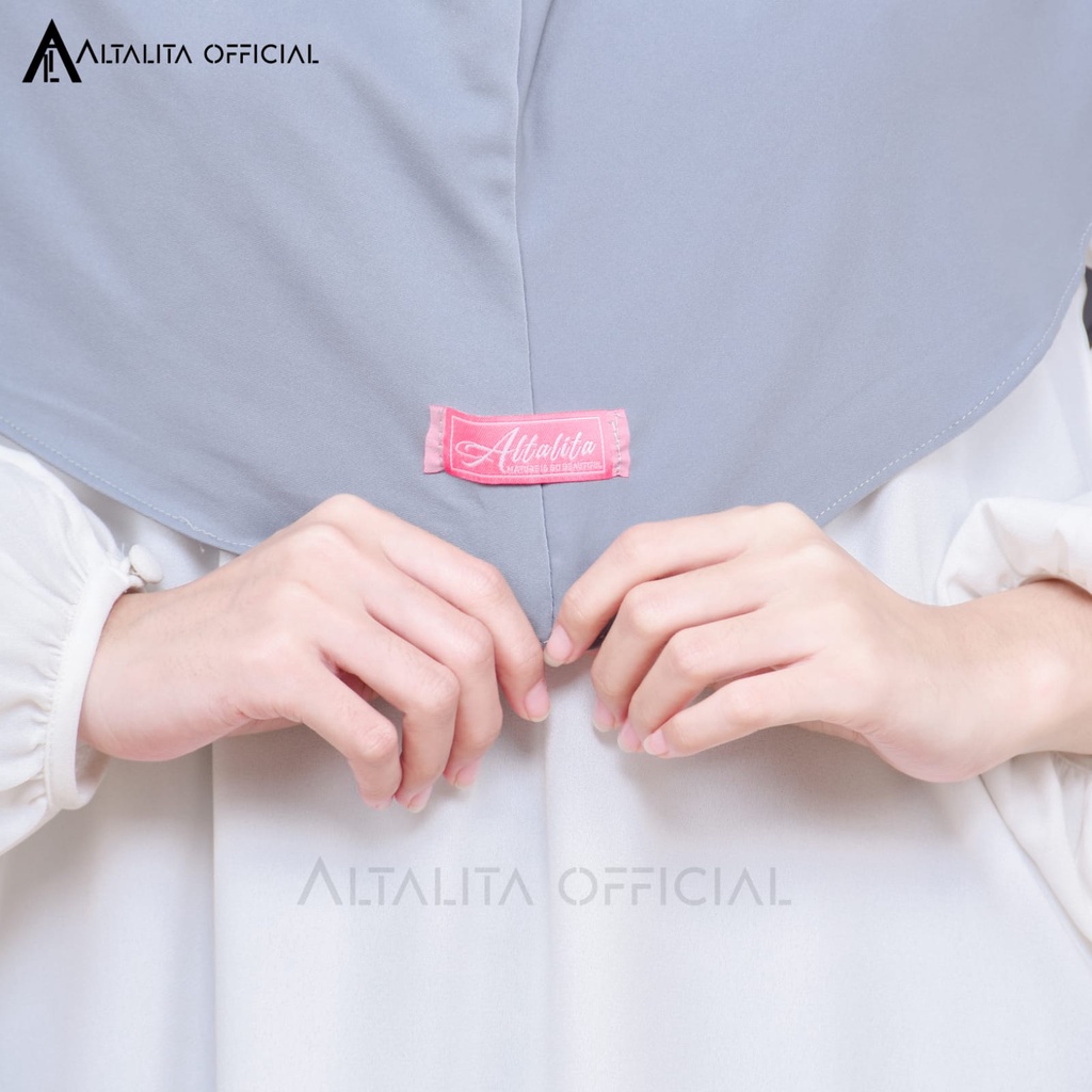 Altalita - Jilbab Sport Hamidah Jersey Menutupi Dada Bahan Adem Lembut Tebal Berkualitas