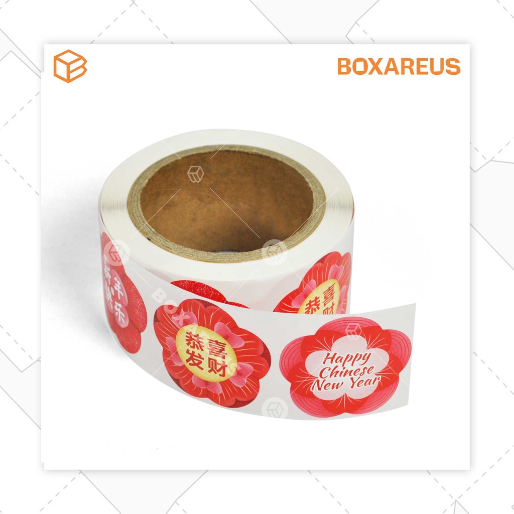 Sticker Imlek Stiker FU, Hiasan Aksesoris Sincia Chinese New Year CNY | STL