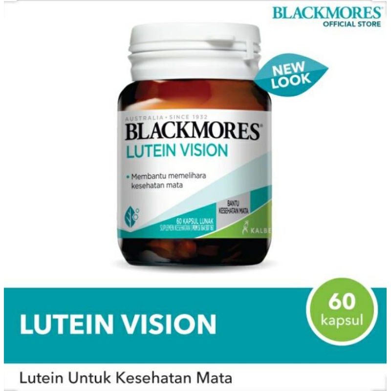 PROMO BLACKMORES LUTEIN VISION isi 60 FREE Multivitamins 60