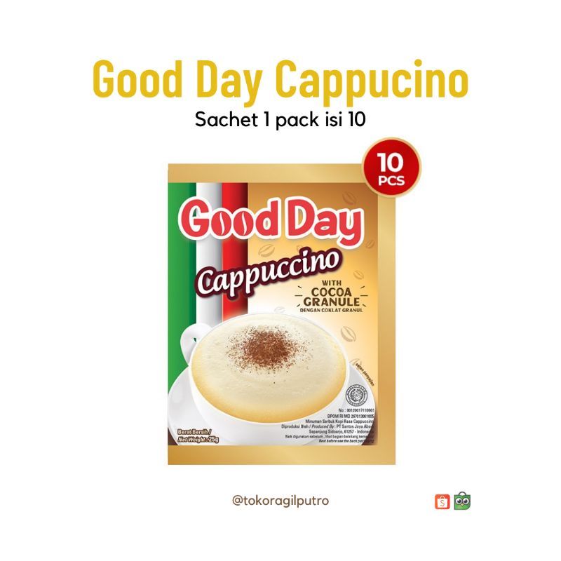 

Gooday cappucino isi 10