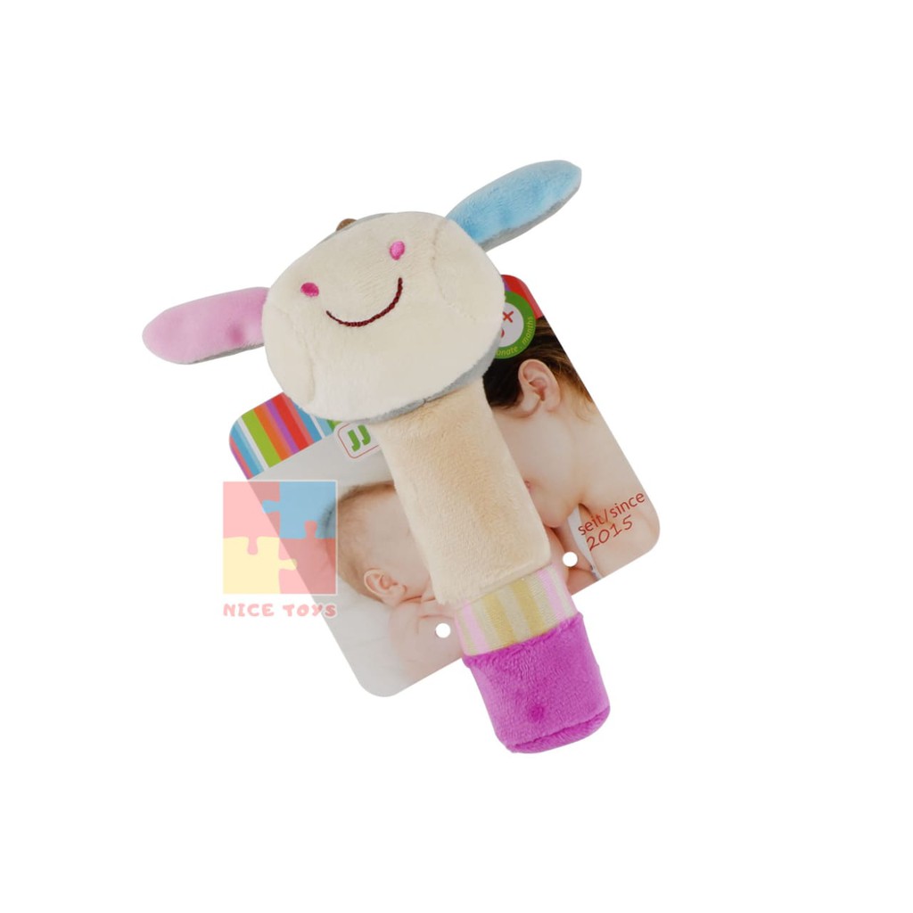 Baby Cloth Wand Mainan Bayi Baby Toys Rattle Stick Teether Bayi Boneka Bayi