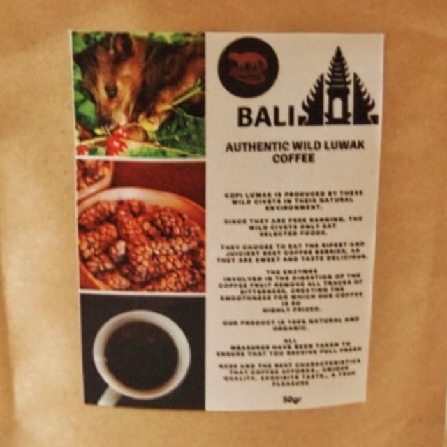 Kopi Luwak Liar Asli Bali