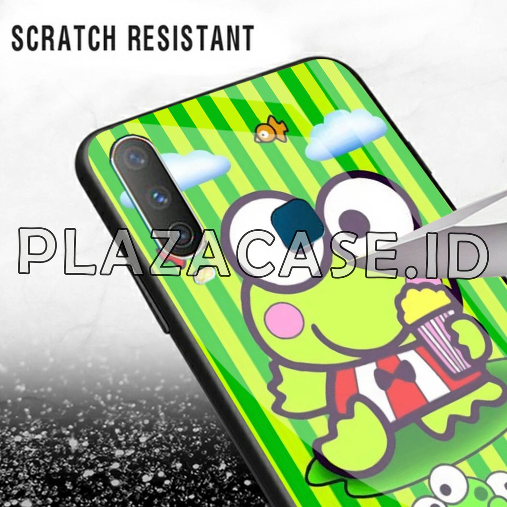 [K42] SoftCase Glass Keropi For Oppo Vivo Xiaomi Samsung Iphone Realme y30 y50 y15 y17 y91c y91 y19