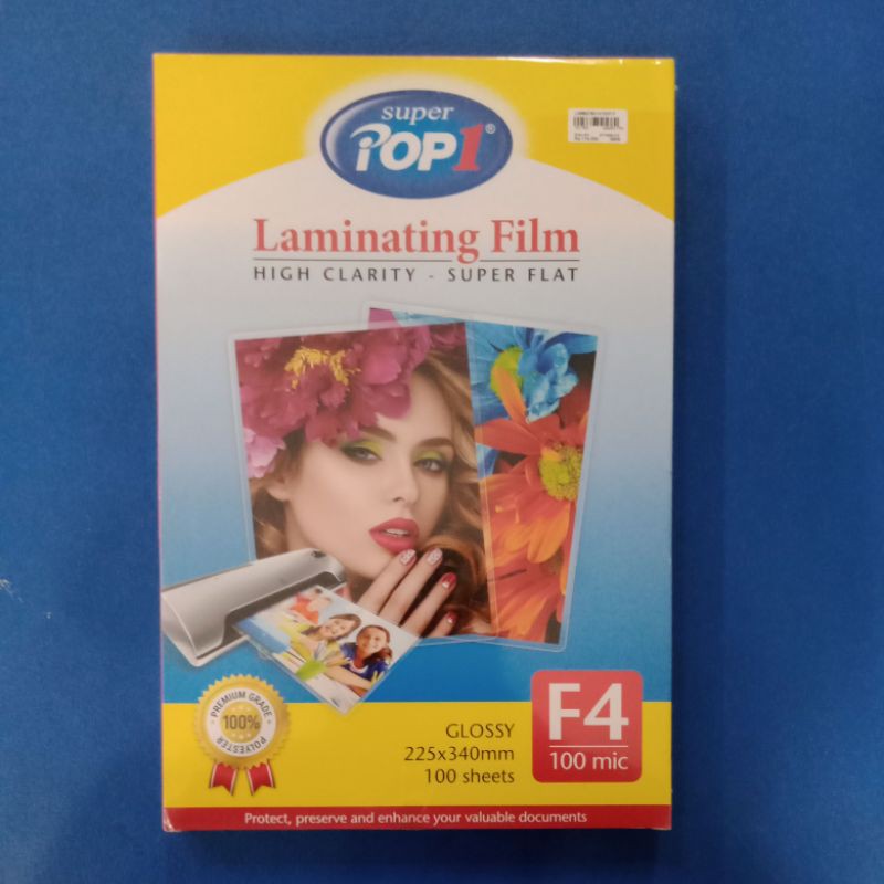 

Laminating Film F4 Pop1
