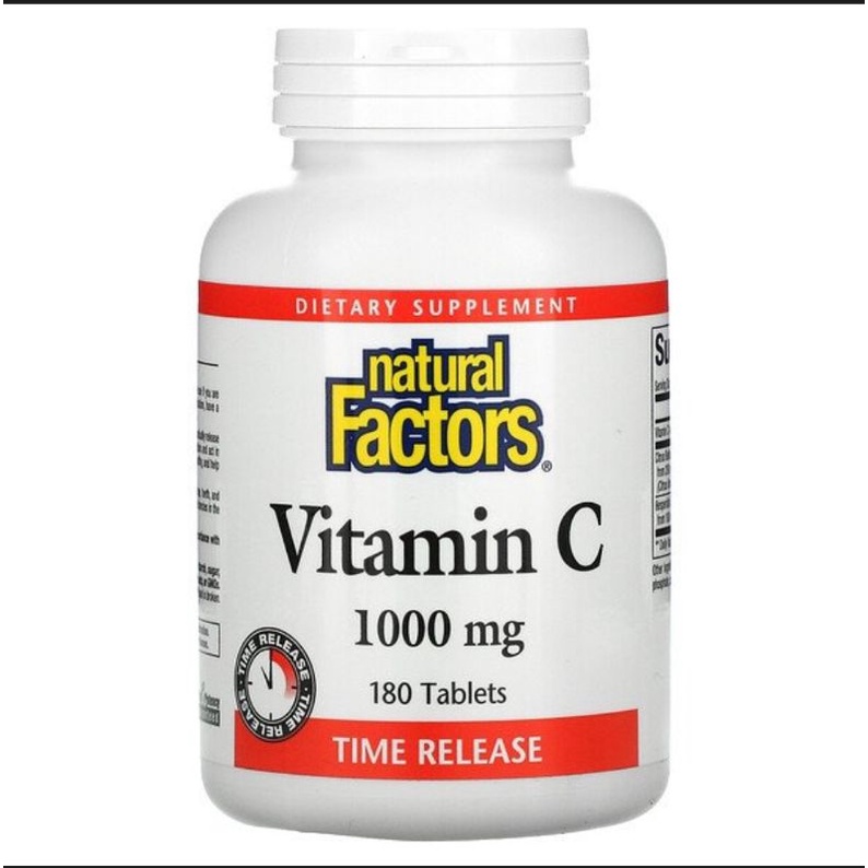 VITAMIN C 1000MG TIME RELEASE NATURAL FACTORS