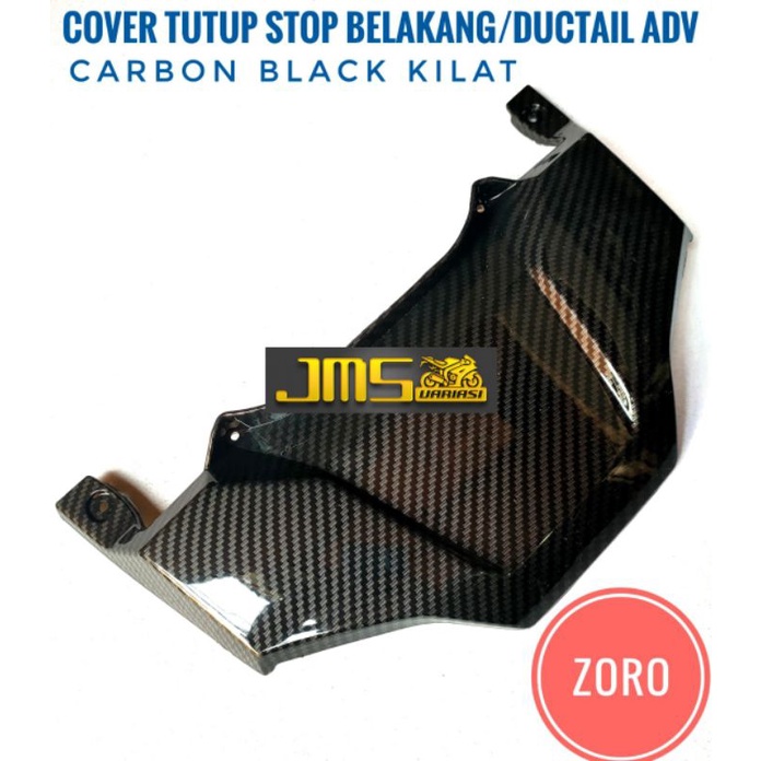 cover tutup carbon ducktail/cover atas lampu stop honda adv 150 zoro