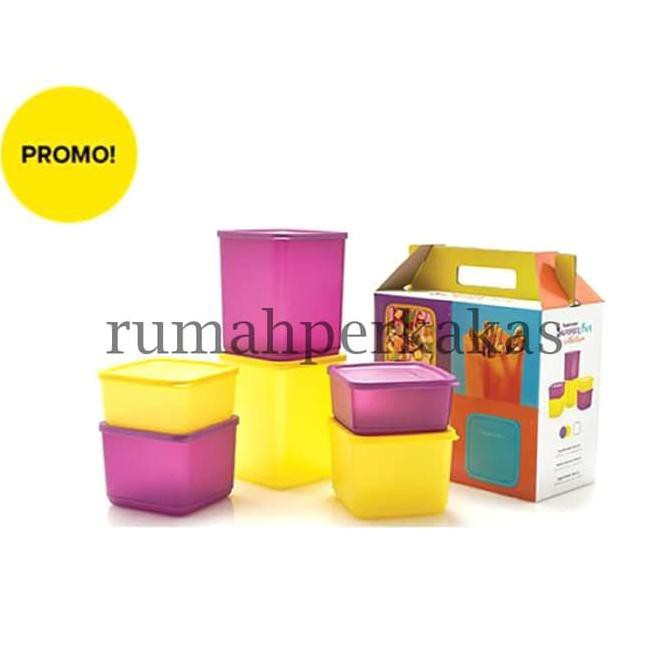 Promo Tupperware Summer Fun Yellow Purple Promo Januari Berkualitas