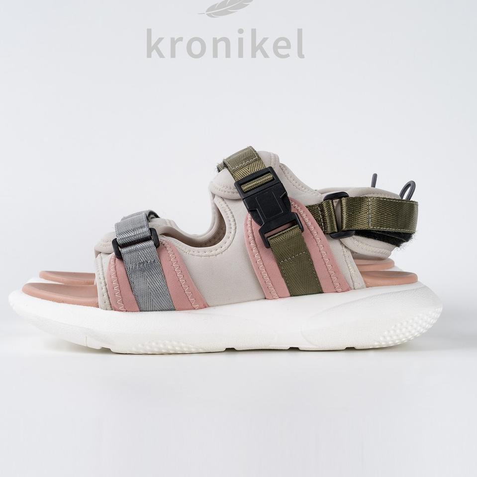 Dijamin Miring harga.. [PREMIUM LOKAL BRAND] KRONIKEL PROJECT // SANA 2-in-1 Sandals - Pink Army