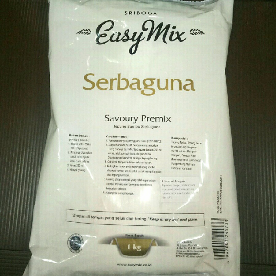

Sriboga Premix Serbaguna 1kg