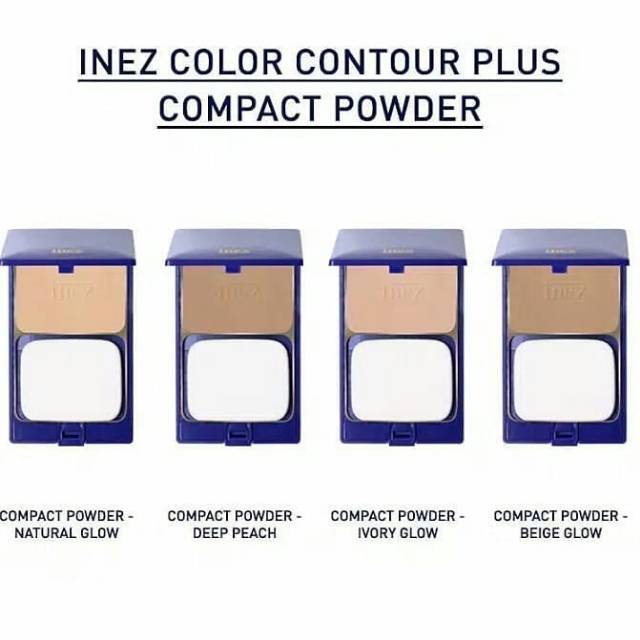 ❤️ MEMEY ❤️ INEZ Color Contour Plus Compact Powder (Tersedia Bentuk Refill)