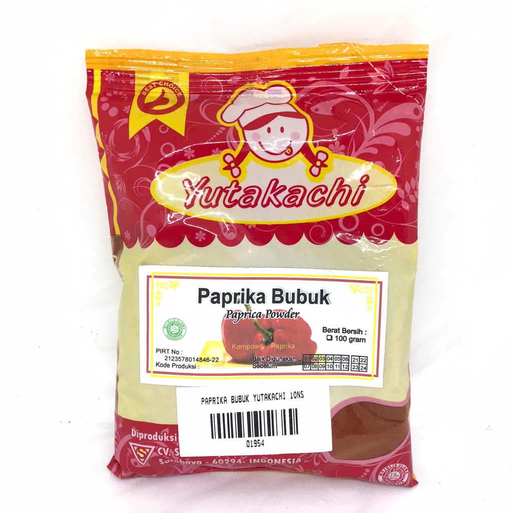 

Paprika Bubuk Yutakahci 100gr/ Bubuk Paprika/ Rempah Paprika