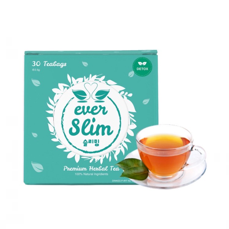 [ORI] Teh Pelangsing Everwhite AMPUH Melangsingkan Badan Ideal dalam 2 Minggu TANPA EFEK SAMPING - BPOM 100% ORIGINAL HALAL
