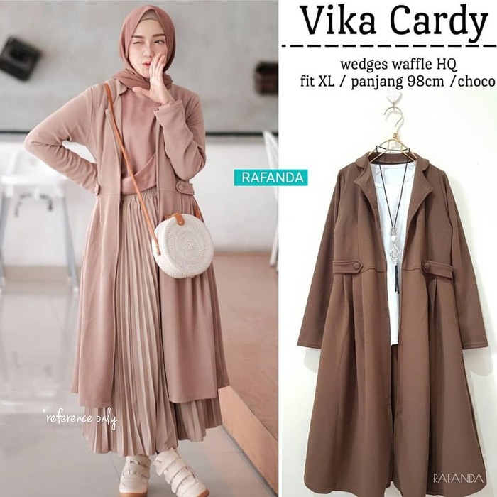 Vika Cardigan / Cardigan Wanita Muslim