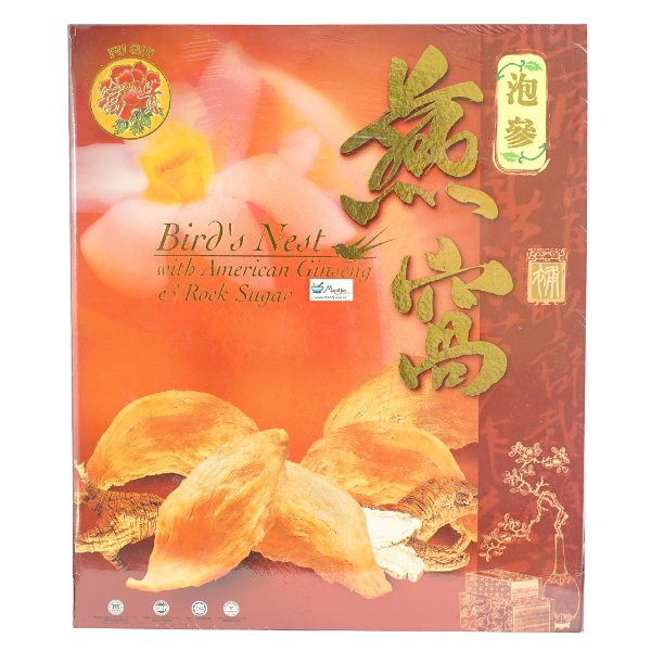 Birds Nest with American Ginseng and Rock Sugar - Sarang Burung Walet