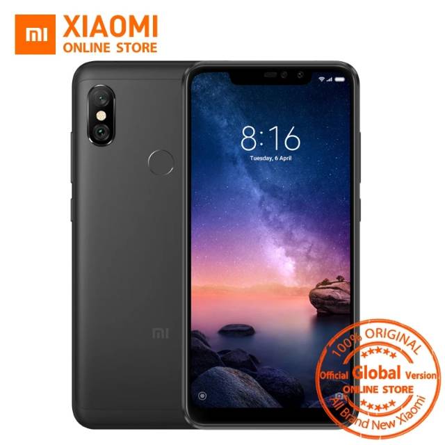 Global Versi Xiaomi Redmi Note 6 Pro 3GB 32GB