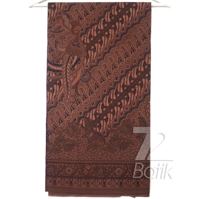 KAIN BATIK PREMIUM Bahan Katun Motif Parang Seling Kusumo Sogan Coklat Abu Warna Alam 724655 Cap 72 Jarik Jarit Samping Kebat Panjang Batik Katun Modern Premium Bahan Seragam Batik Pernikahan Kantor Keluarga Murah Kamen Jadi Batik Bali Lembaran