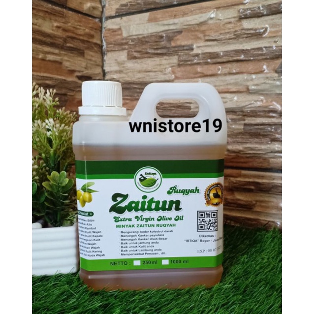 Jual Minyak Zaitun Ibtiqo Asli Original 1 Liter Extra Virgin Olive Oil 1000ml Shopee Indonesia