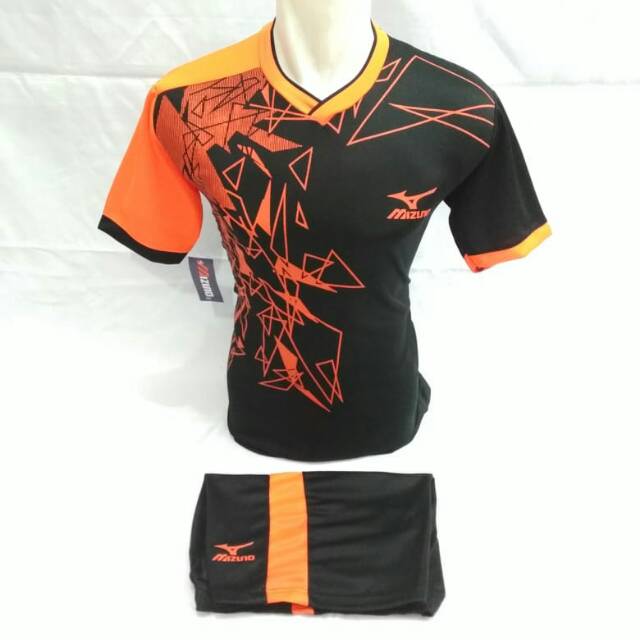 Jersey setelan volly batik mizuno
