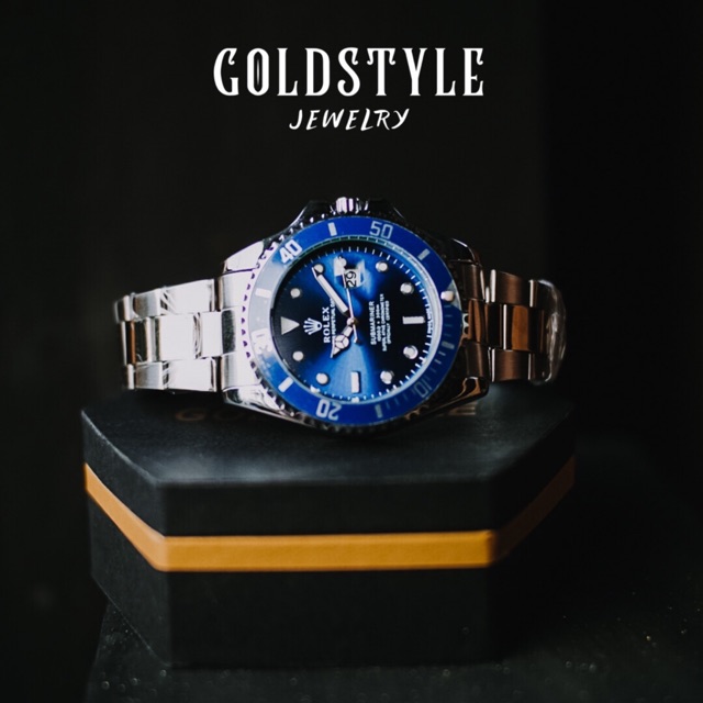 Jam tangan pria rolex / jam rolex silver cowok